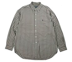 画像1: Used Ralph Lauren Plaid Pattern B/D Shirt "Blaire" (1)