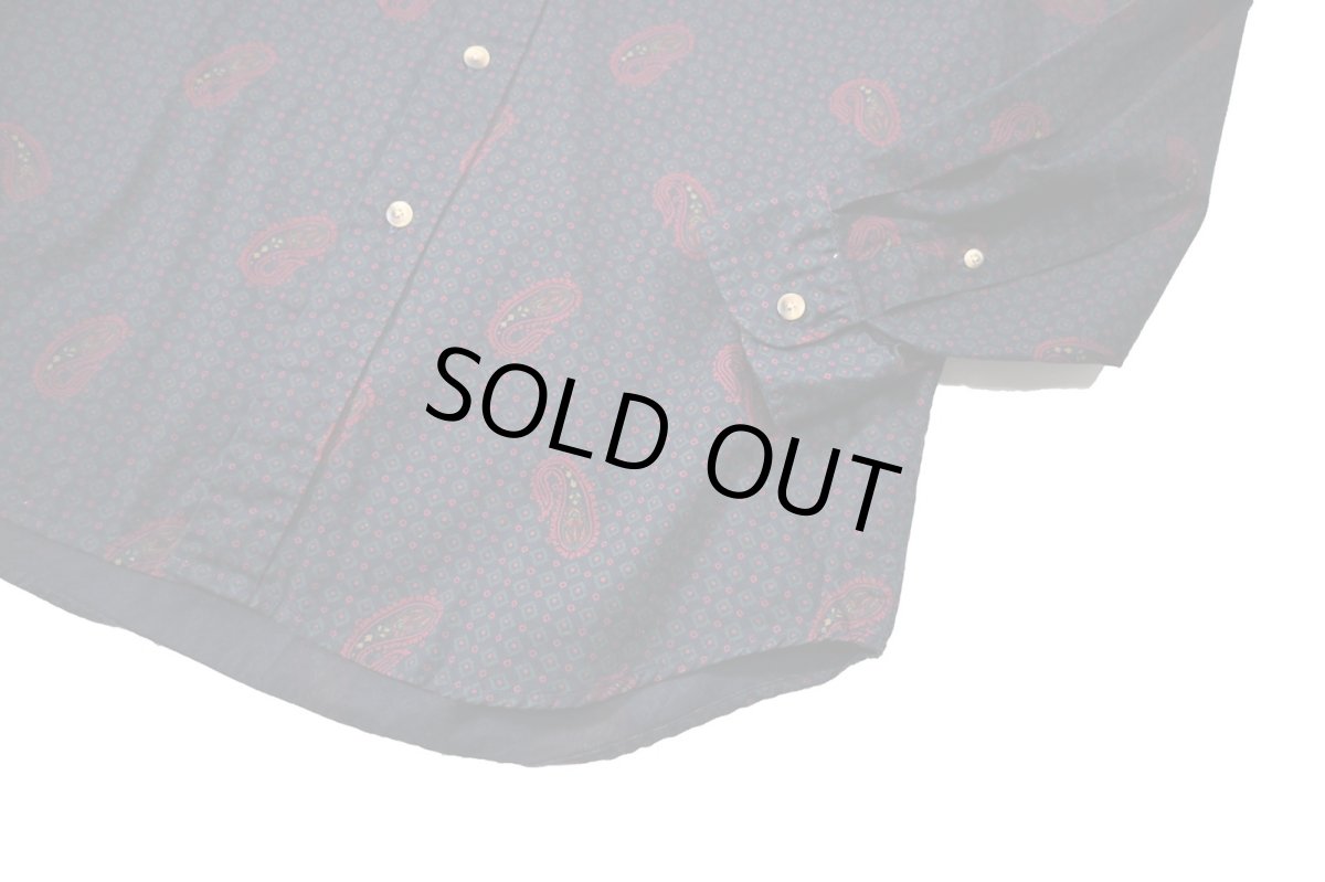 画像3: Used Nautica Paisley Pattern B/D Shirt (3)