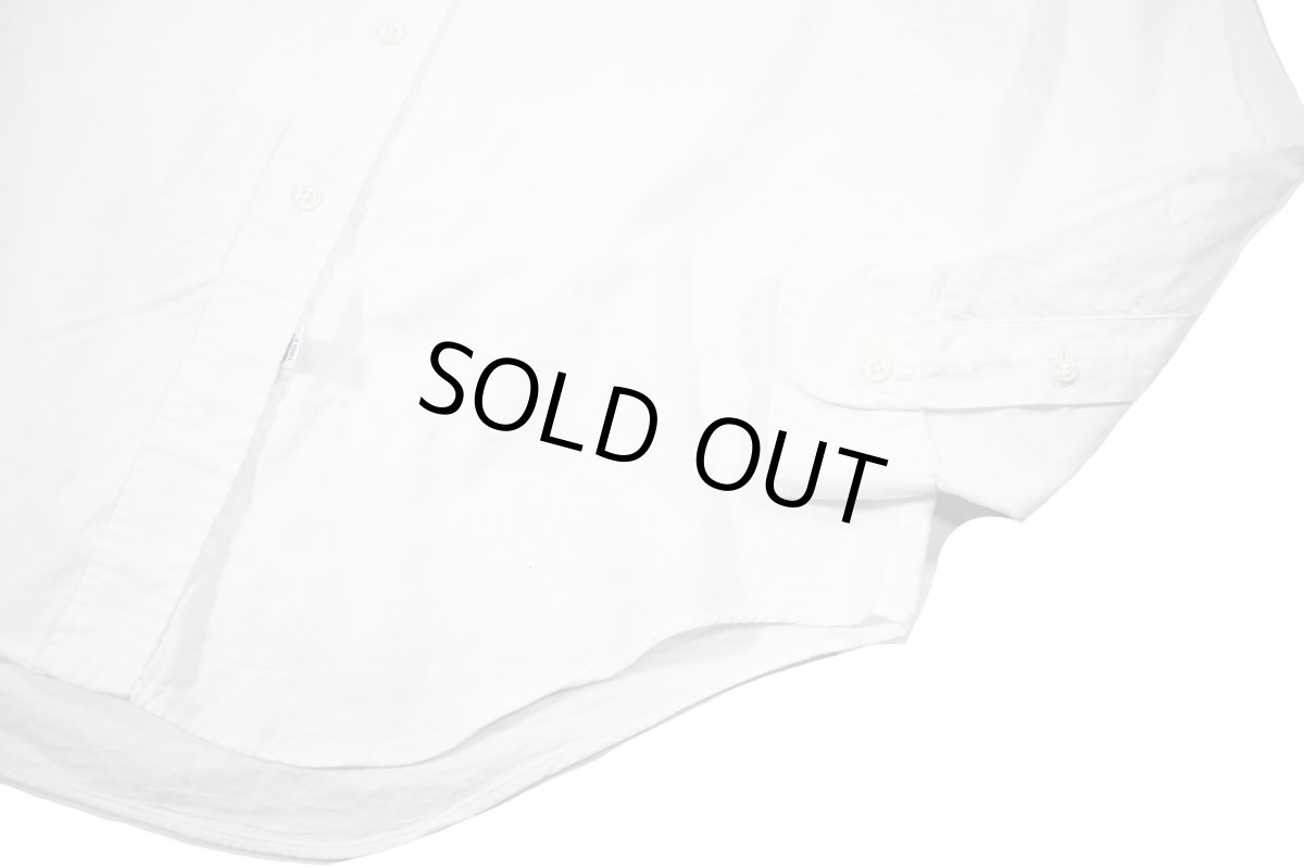 画像3: Used Ralph Lauren B/D Oxford Shirt White (3)