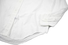 画像3: Used Ralph Lauren B/D Oxford Shirt White (3)