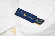 画像4: Used Ralph Lauren B/D Oxford Shirt White (4)