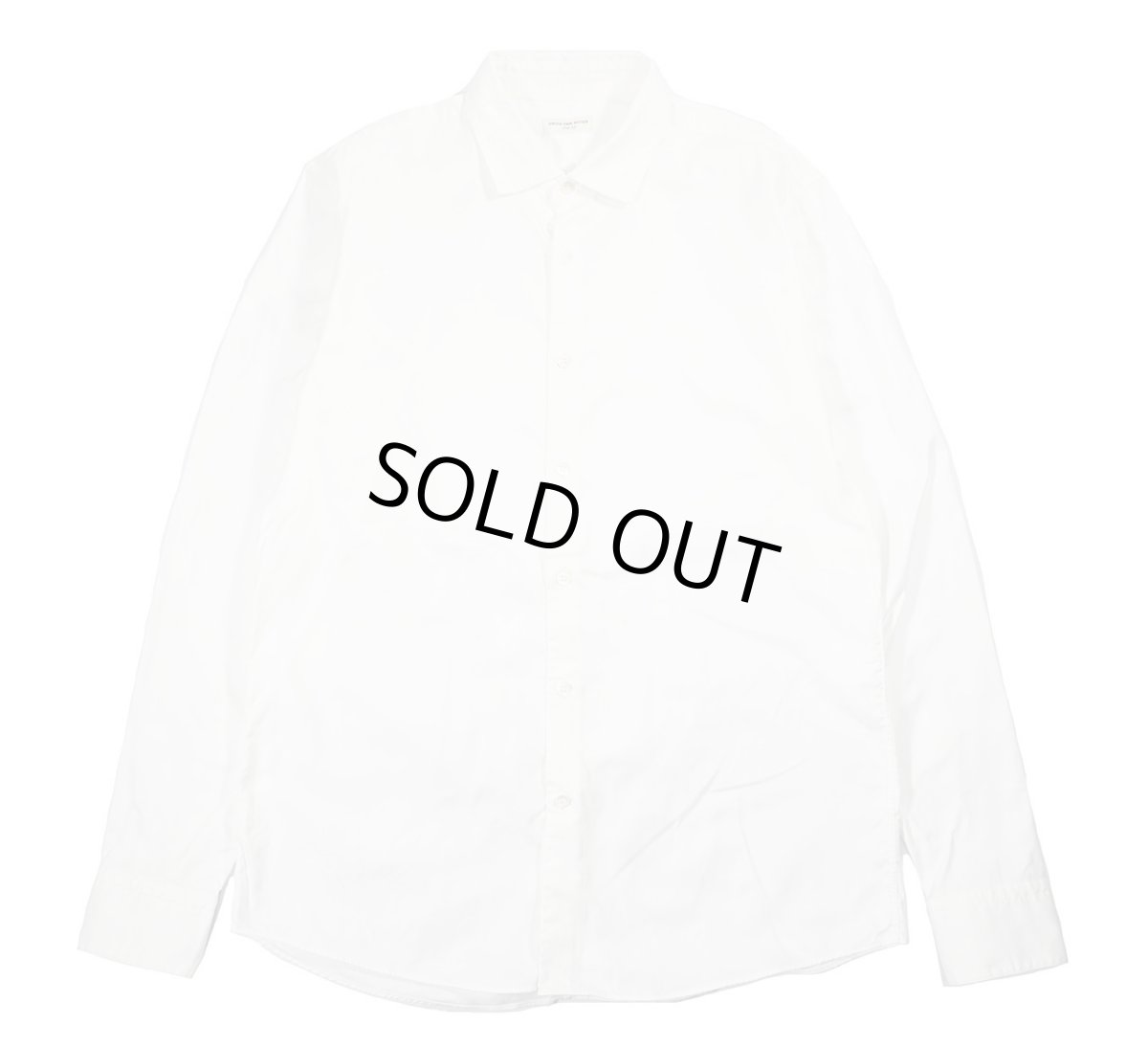 画像1: Used Dries Van Noten Oxford Dress Shirt White (1)