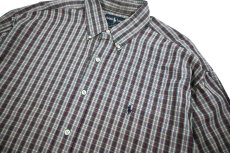 画像2: Used Ralph Lauren Plaid Pattern B/D Shirt "Blaire" (2)