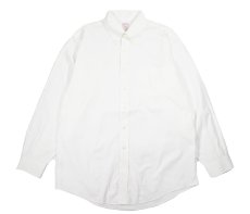 画像1: Used Brooks Brothers B/D Broad Shirt White (1)