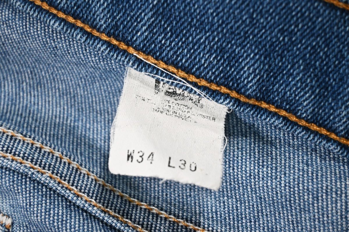 画像6: 96' Used Levi's 517 Stretch Denim Pants made in USA リーバイス (6)