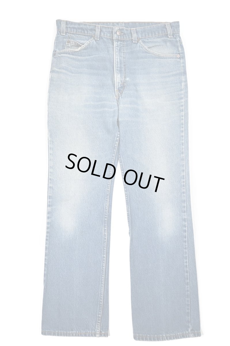 画像1: 80s Used Levi's 517 Denim Pants made in USA リーバイス (1)