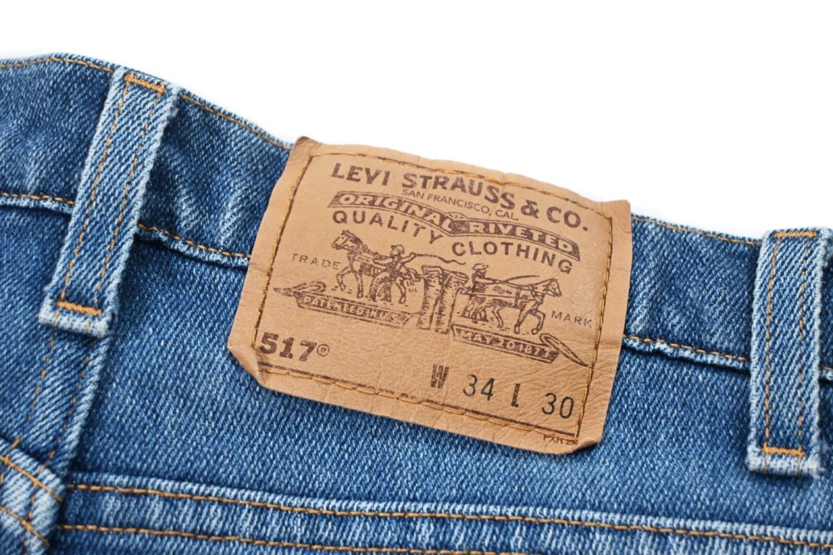 画像5: 96' Used Levi's 517 Stretch Denim Pants made in USA リーバイス (5)
