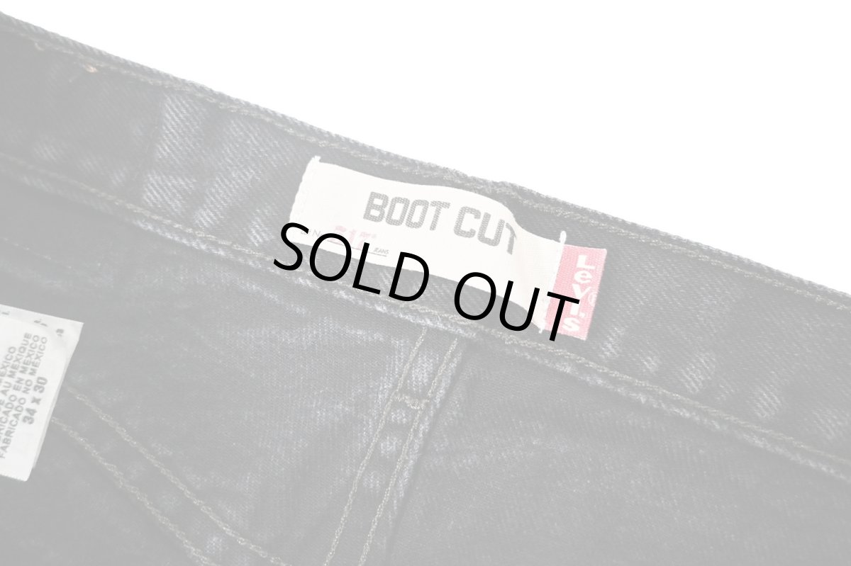 画像6: Used Levi's 517 Denim Pants Black リーバイス (6)