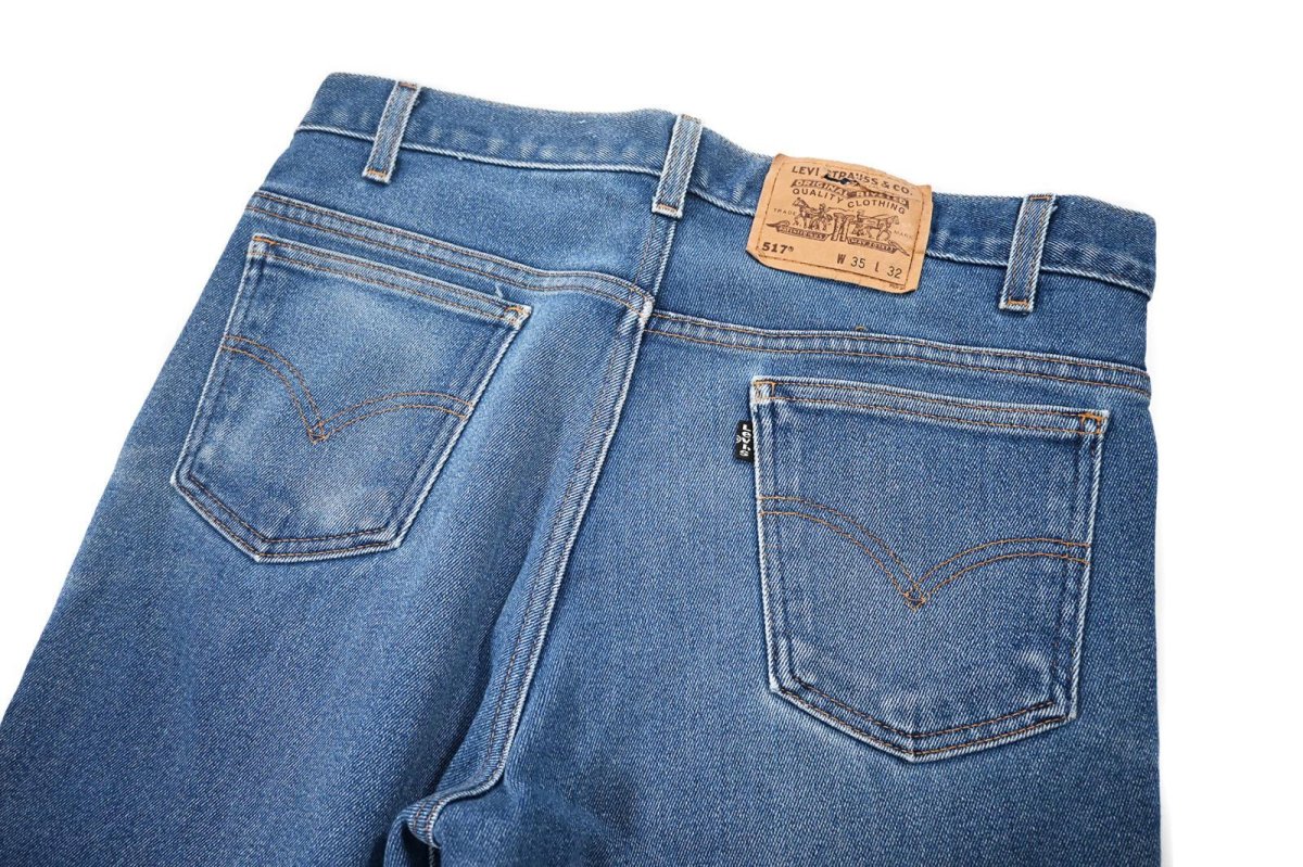 画像4: 01' Used Levi's 517 Stretch Denim Pants リーバイス (4)