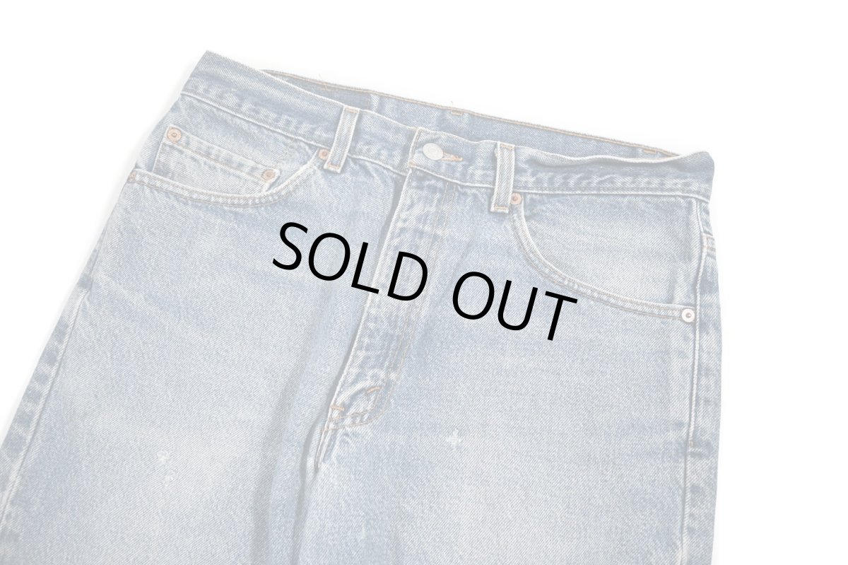 画像2: 02' Used Levi's 517 Denim Pants made in USA リーバイス (2)