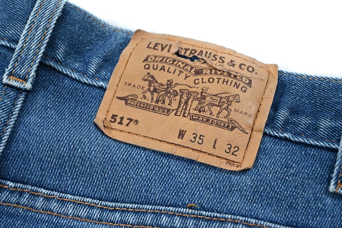 画像5: 01' Used Levi's 517 Stretch Denim Pants リーバイス (5)