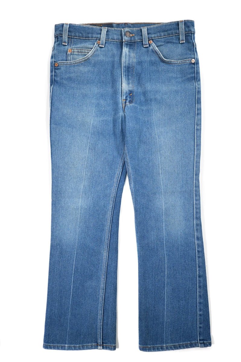 画像1: 96' Used Levi's 517 Stretch Denim Pants made in USA リーバイス (1)