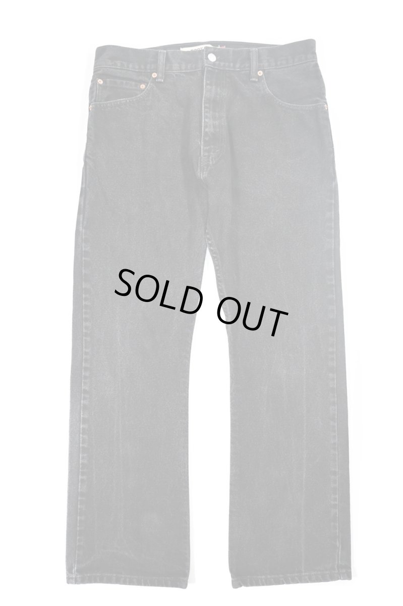 画像1: Used Levi's 517 Denim Pants Black リーバイス (1)