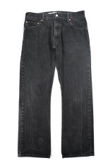 画像1: Used Levi's 517 Denim Pants Black リーバイス (1)