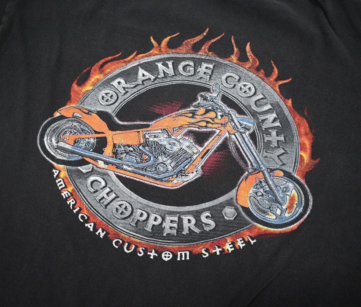 画像4: Used Orange County Choppers Print Tee (4)