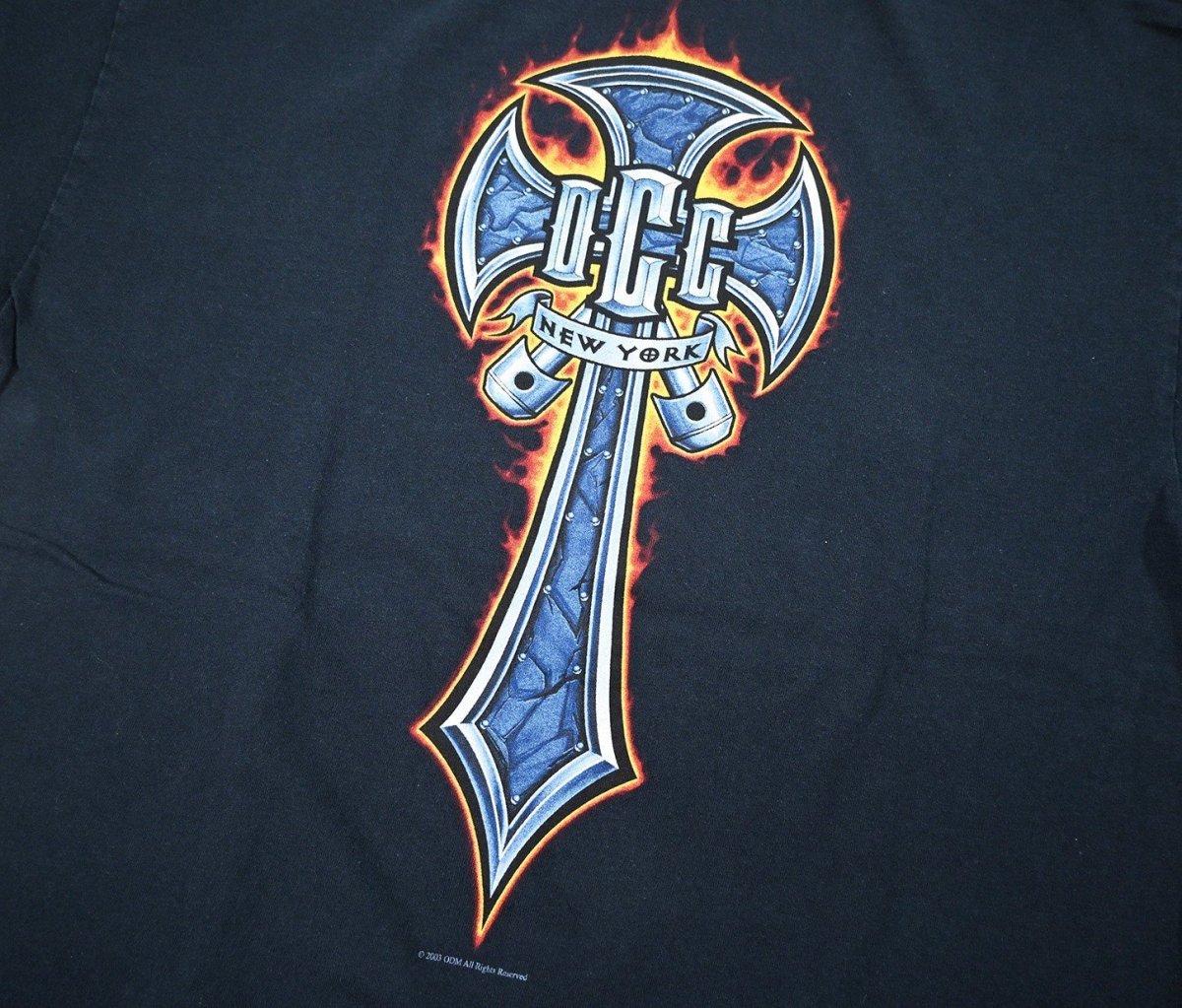 画像4: Used Orange County Choppers Print Tee (4)
