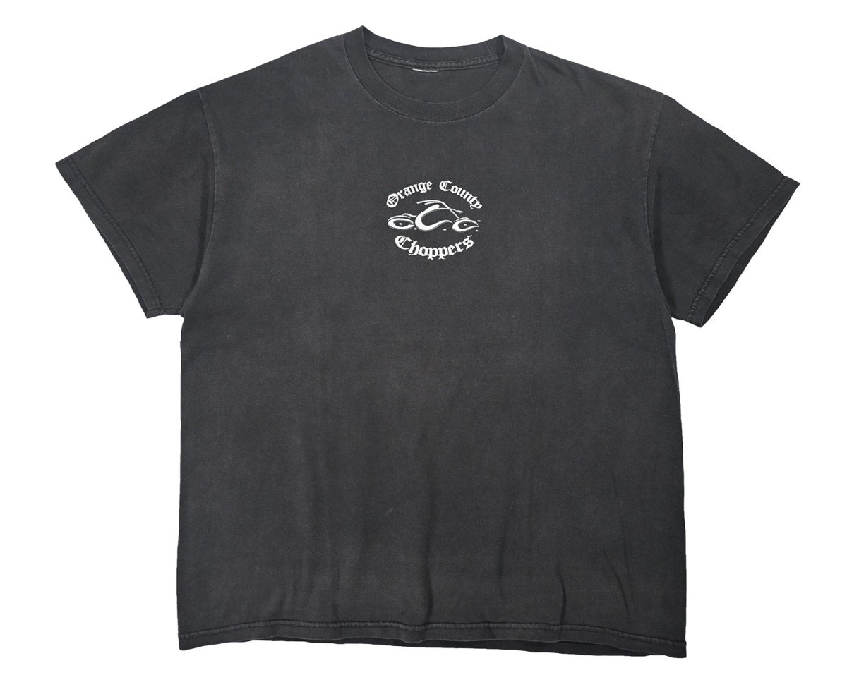 画像1: Used Orange County Choppers Print Tee (1)