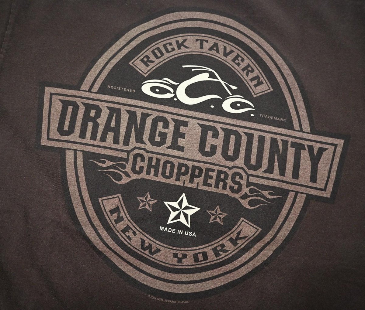 画像4: Used Orange County Choppers Print Tee (4)