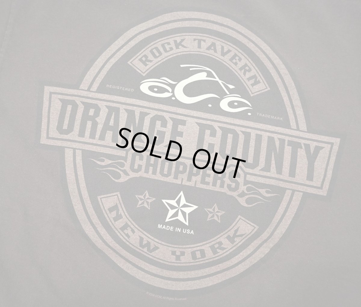 画像4: Used Orange County Choppers Print Tee (4)