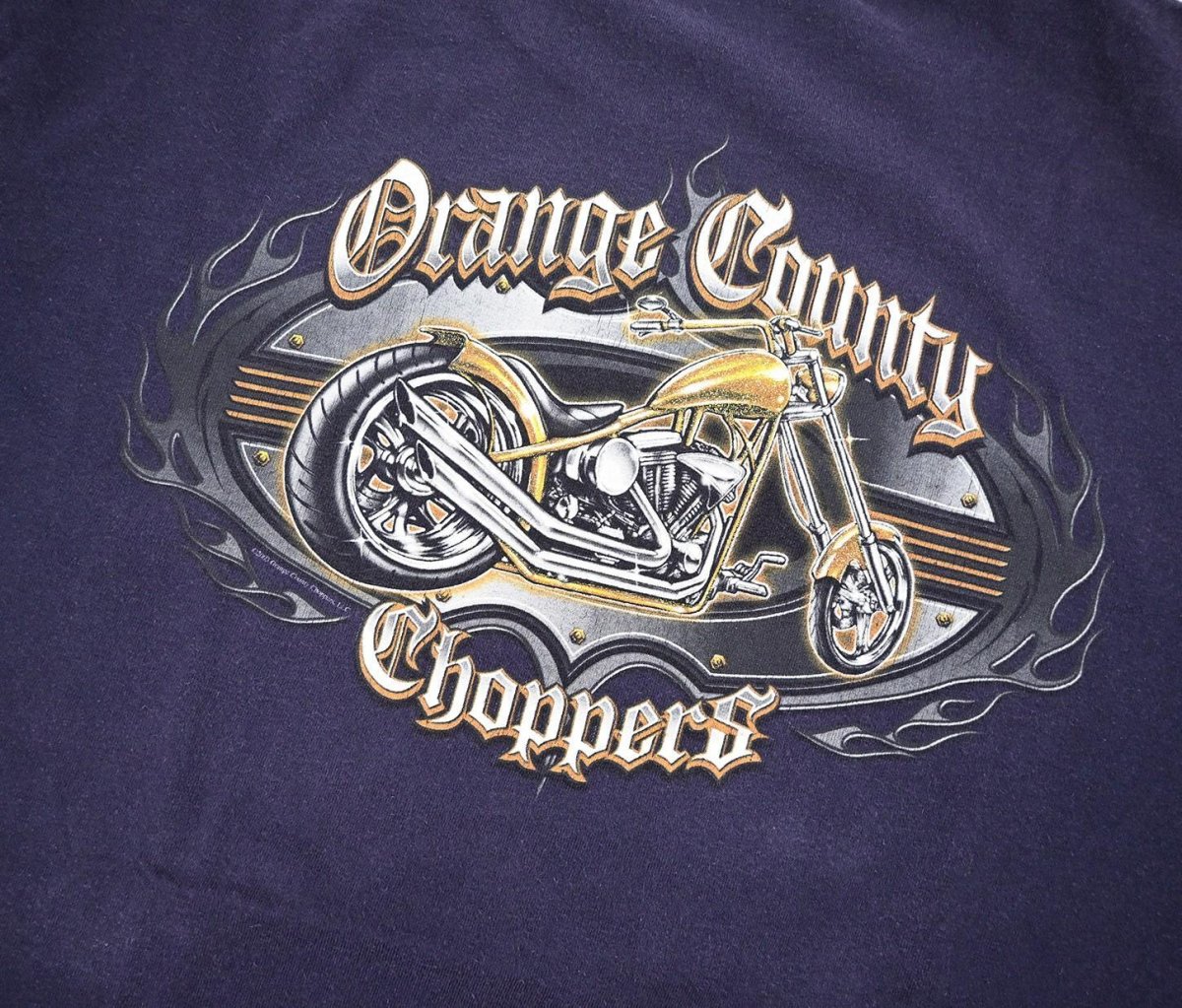 画像4: Used Orange County Choppers Print Tee (4)