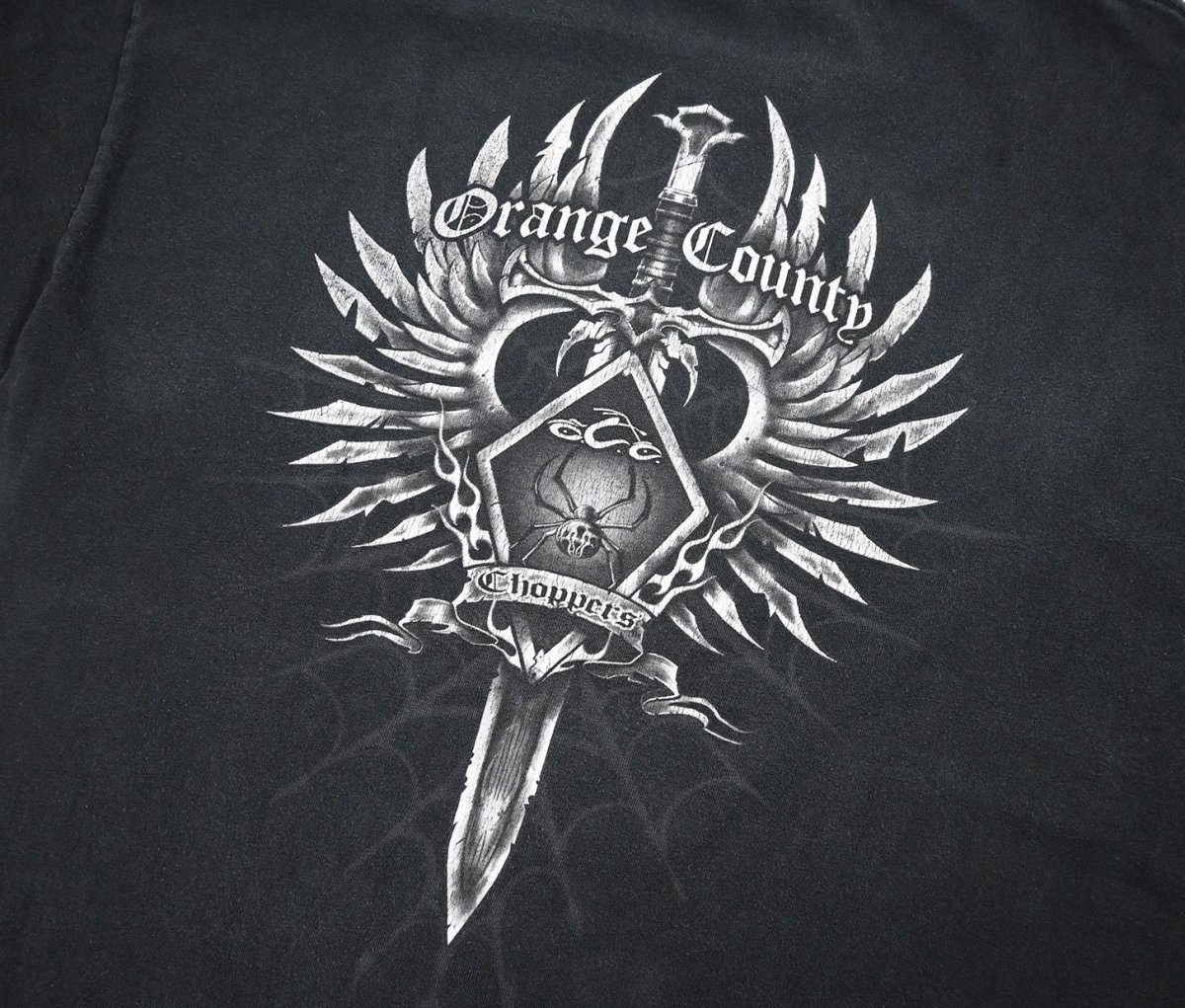 画像4: Used Orange County Choppers Print Tee (4)