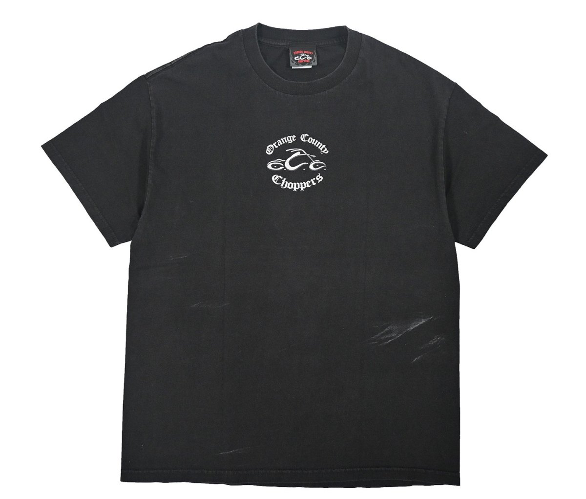 画像1: Used Orange County Choppers Print Tee (1)