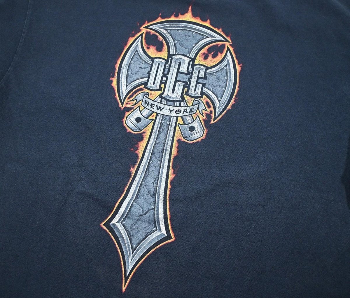 画像4: Used Orange County Choppers Print Tee (4)