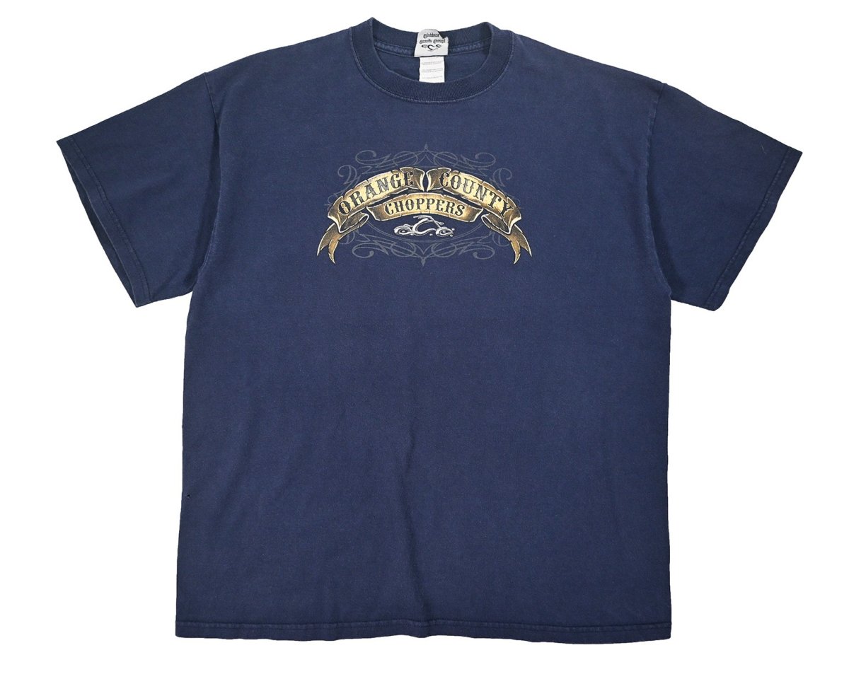 画像1: Used Orange County Choppers Print Tee (1)