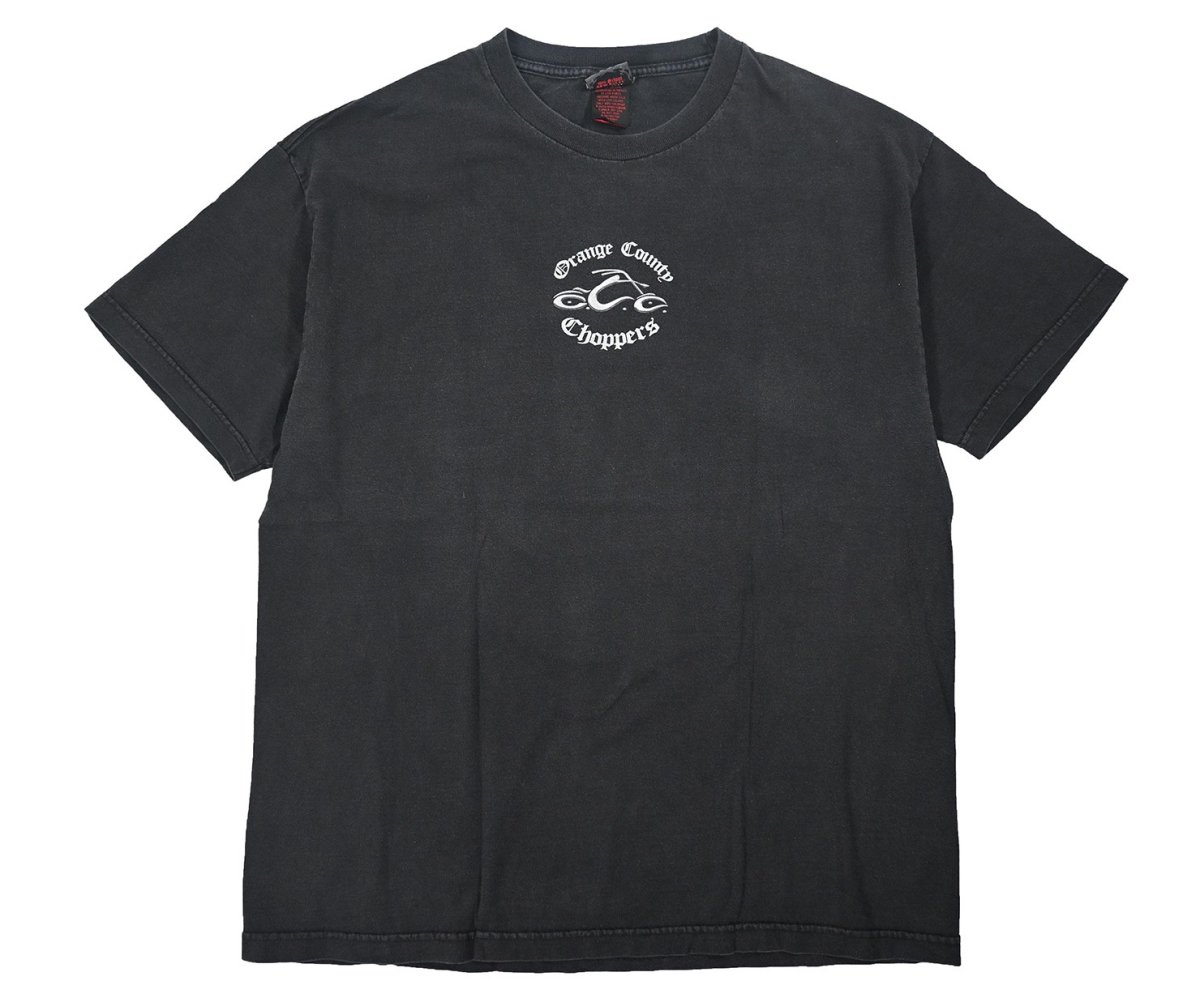 画像1: Used Orange County Choppers Print Tee (1)