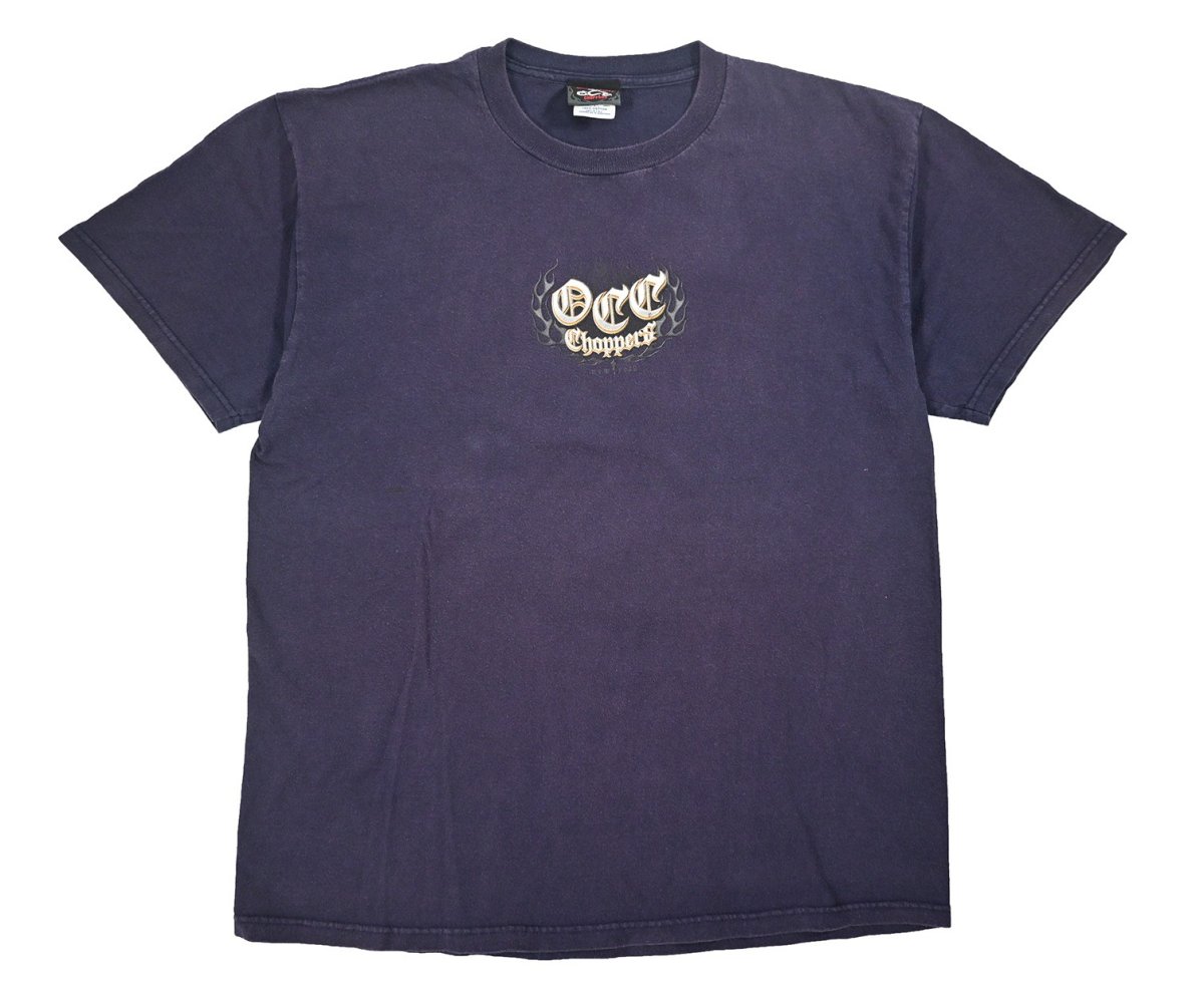画像1: Used Orange County Choppers Print Tee (1)