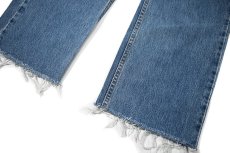 画像3: 00' Used Levi's 505 Cut Off Denim Pants made in USA リーバイス (3)
