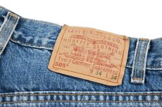 画像5: 00' Used Levi's 505 Cut Off Denim Pants made in USA リーバイス (5)