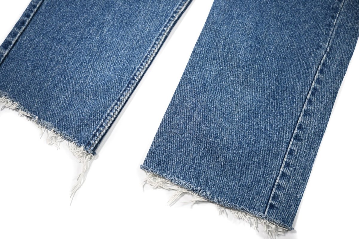 画像3: 88' Used Levi's 505 Cut Off Denim Pants made in USA リーバイス (3)