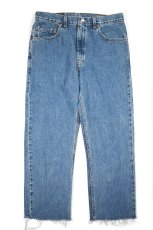 画像1: 00' Used Levi's 505 Cut Off Denim Pants made in USA リーバイス (1)