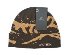 画像1: ARC'TERYX Grotto Toque Knit Cap Carob/Canvas アークテリクス (1)