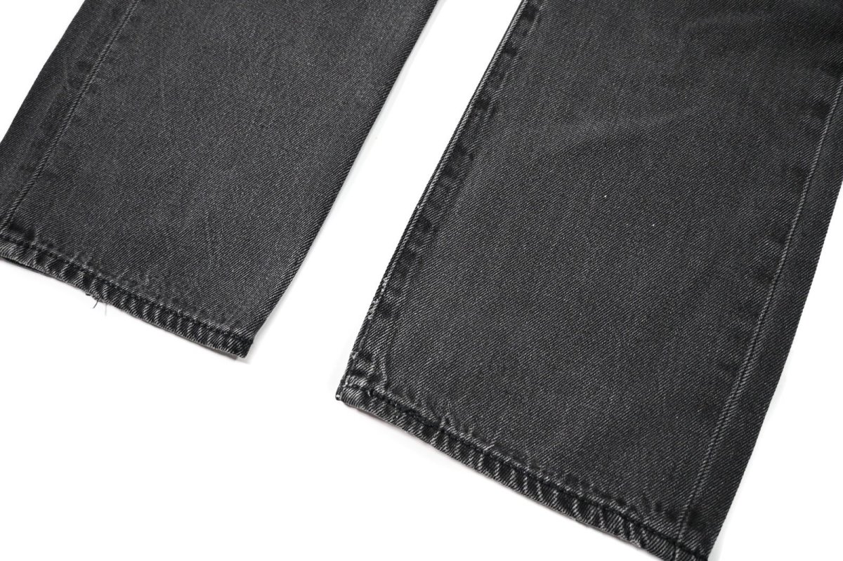 画像3: Used Levi's 501 Denim Pants Black リーバイス (3)