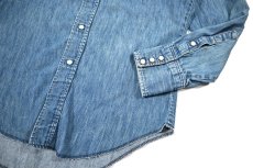 画像3: Used Wrangler Denim Western Shirt made in USA (3)