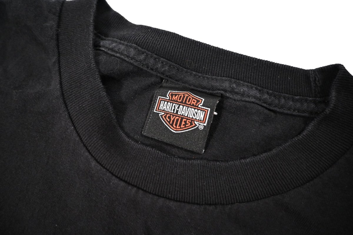 画像3: Used Harley-Davidson Print Tee (3)