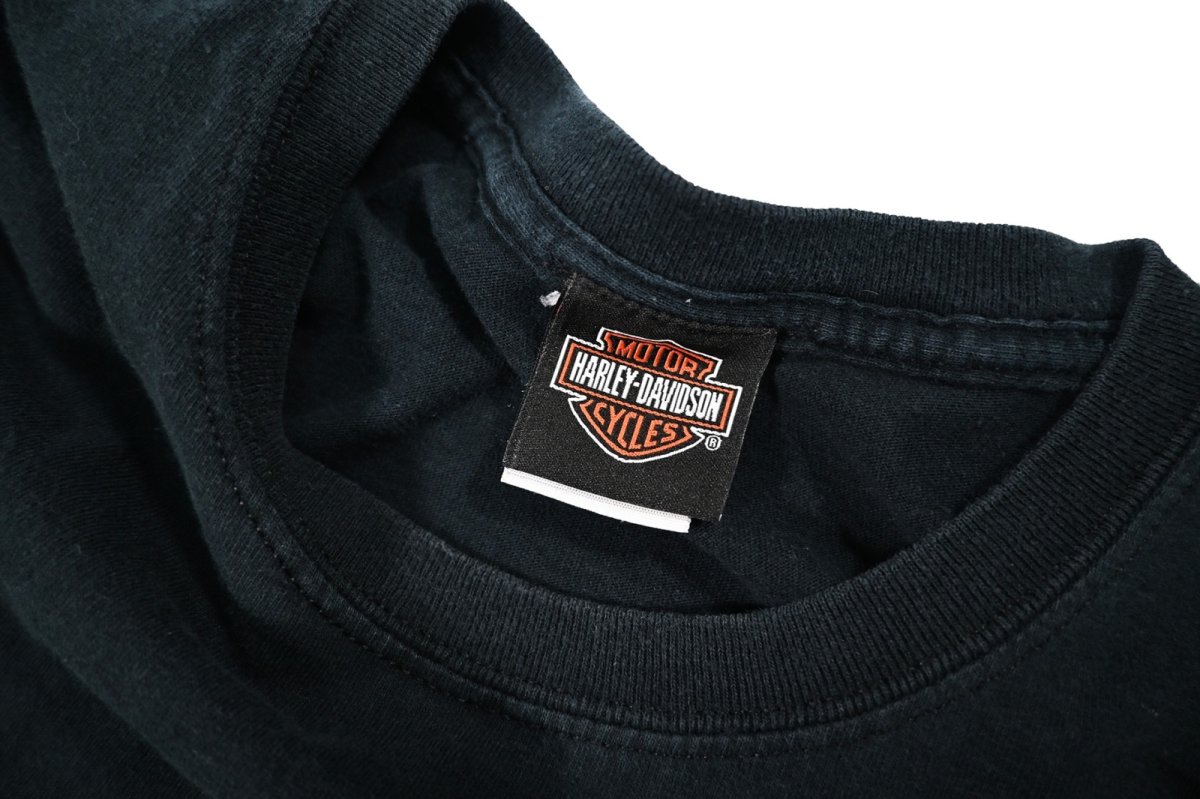 画像3: Used Harley-Davidson Pocket Print Tee (3)