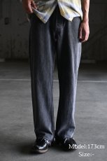 画像8: 93' Used Levi's 501 Cut Off Denim Pants Black made in USA リーバイス (8)