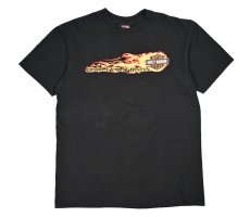 画像1: Used Harley-Davidson Print Tee (1)