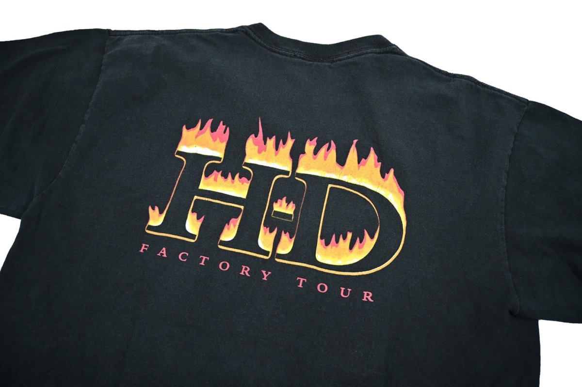 画像4: Used Harley-Davidson Pocket Print Tee (4)