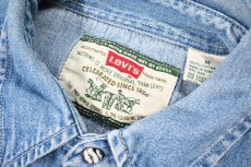 画像5: Used Levi's Denim Western Shirt (5)