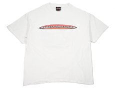 画像1: Used Harley-Davidson Pocket Print Tee made in USA (1)