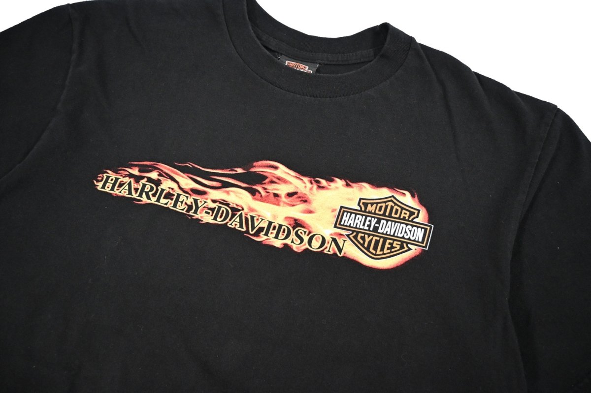 画像2: Used Harley-Davidson Print Tee (2)