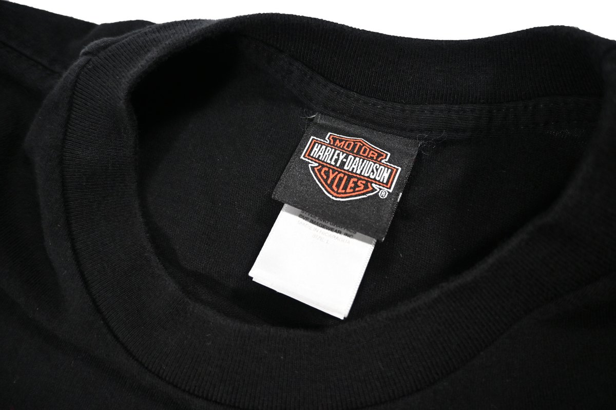画像3: Used Harley-Davidson Print Tee (3)
