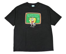 画像1: Used Sponge Bob Print Tee (1)