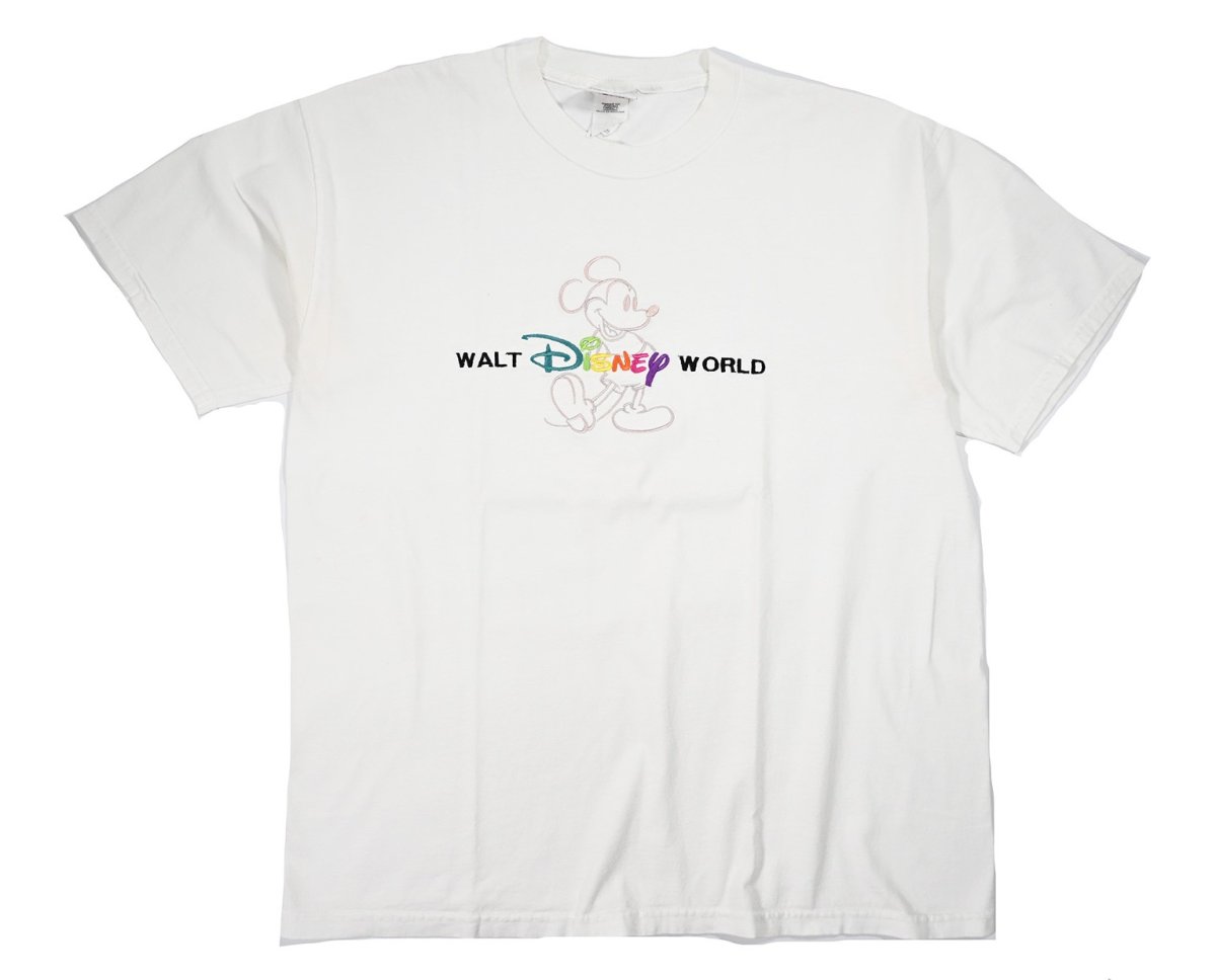 画像1: Used Disney Print Tee (1)