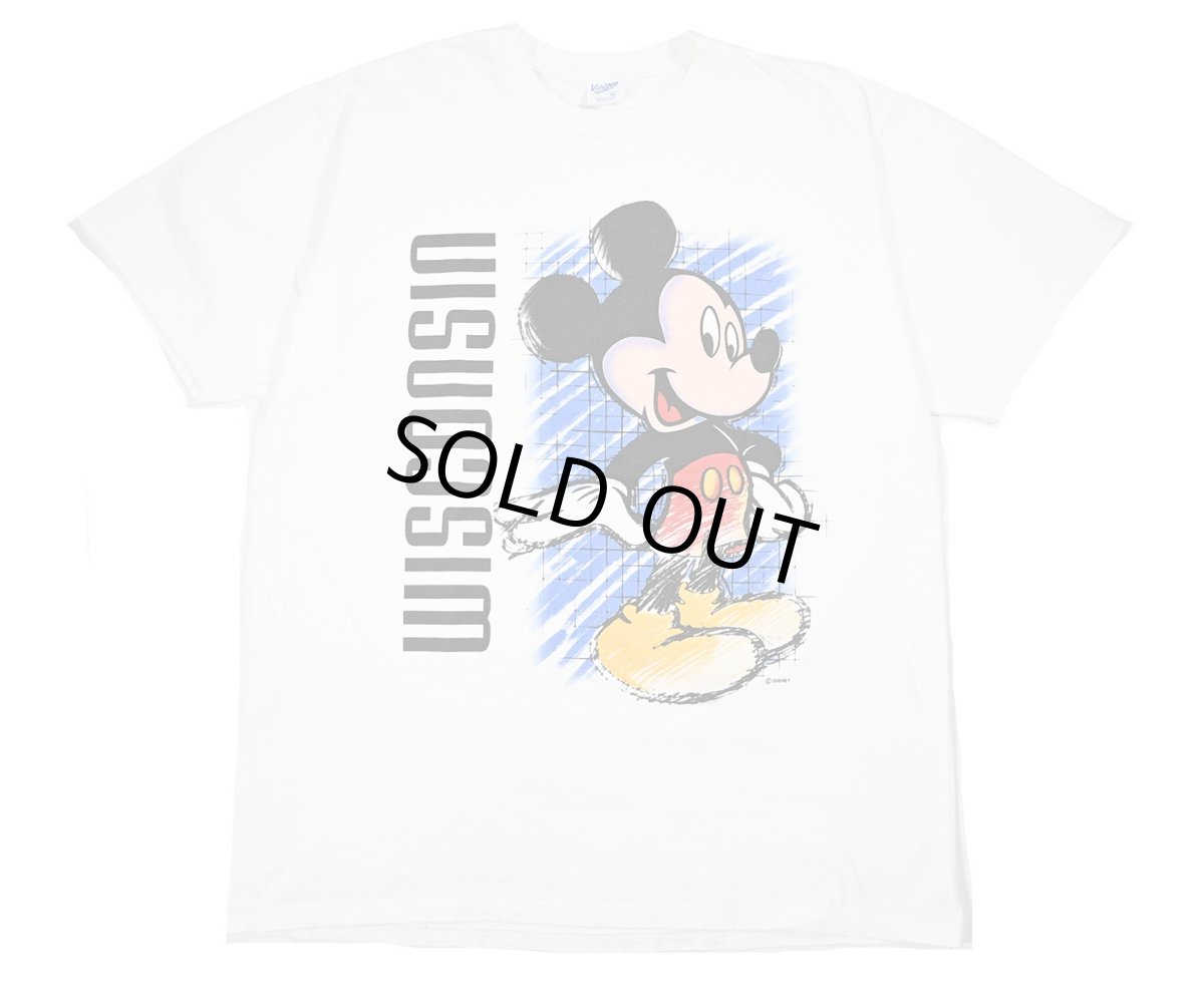 画像1: Used Disney Print Tee made in USA (1)