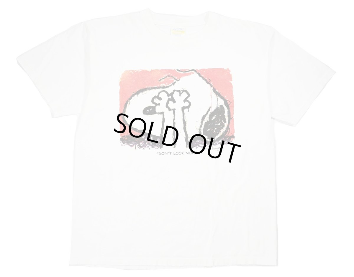画像1: Used Snoopy by Tom Everhart Print Tee (1)